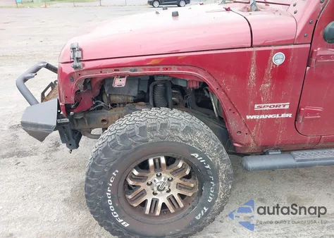 2011 Jeep Wrangler Sport from USA, damaged, VIN 1J4AA2D13BL552619